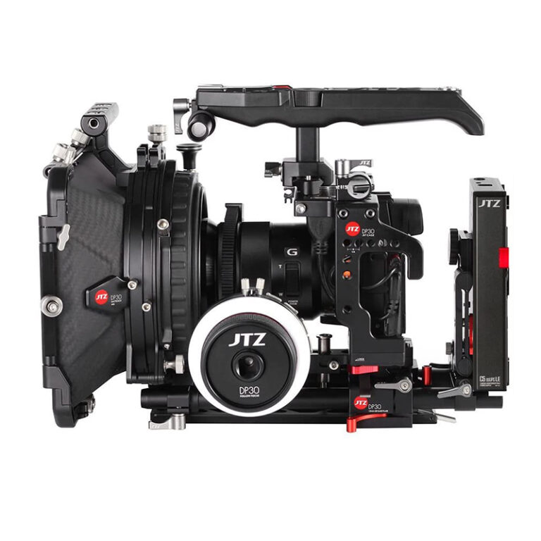 JTZ DP30 Camera Cage Rig for SONY A7,A7II,A7R,A7RII,A7S,A7SII DSLR Camera with 15mm Rail Rod 