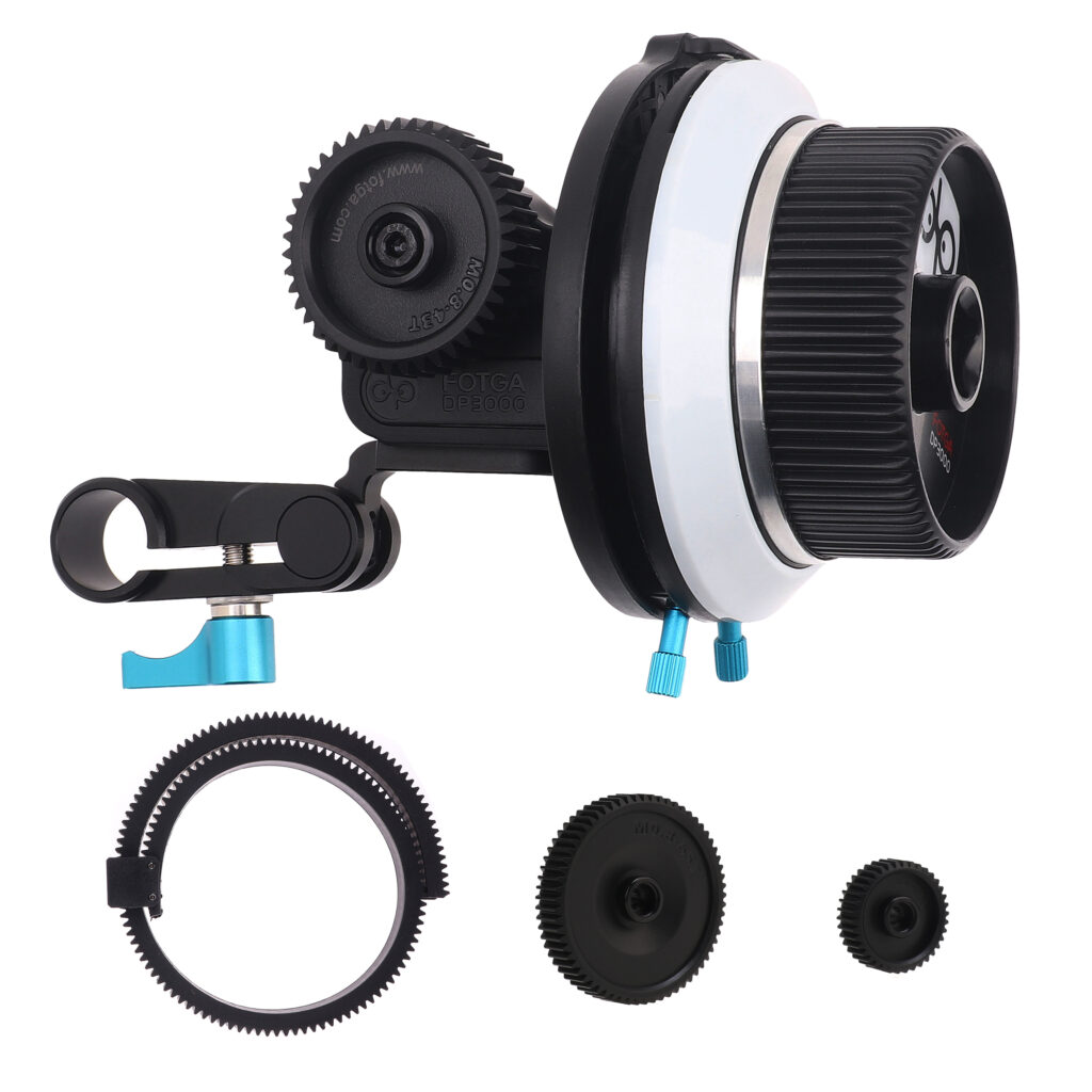 Fotga DP3000 Compact Single 15mm Rail A/B Stops Lens Follow Focus Lever ...