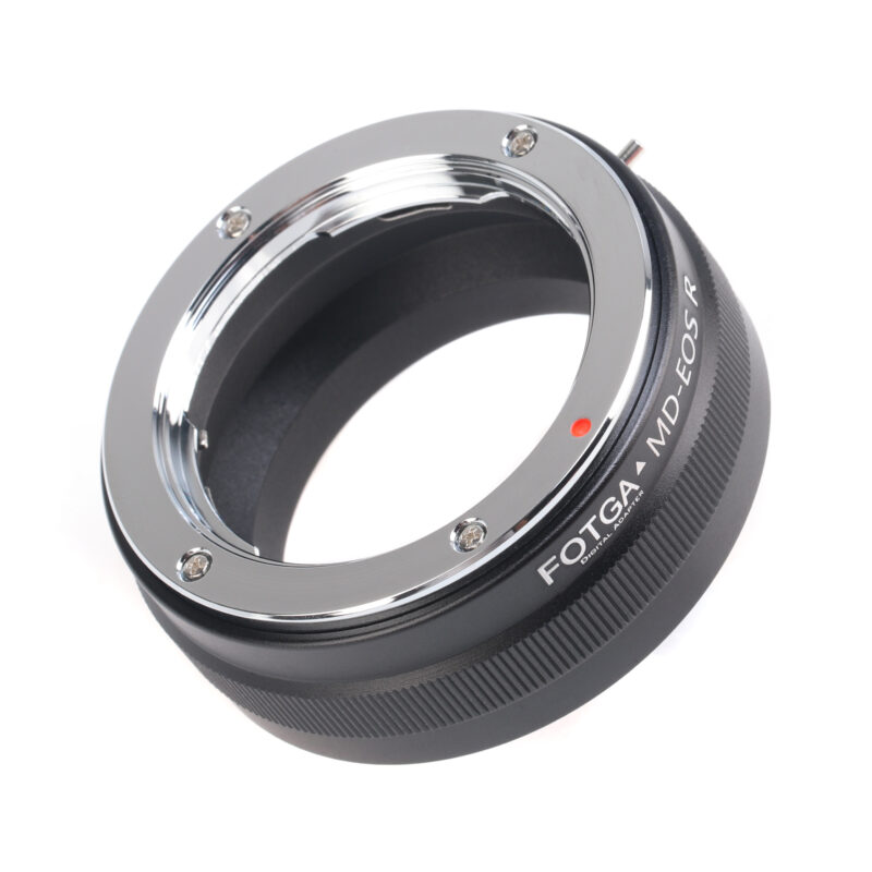 Fotga Lens Mount Adapter Ring for Minolta MD Mount Lens to for Canon EOS R Series EOS R RP R5 R5C R6 R6II R7 R8 R10 R50 DSLR Camera MD-EOSR